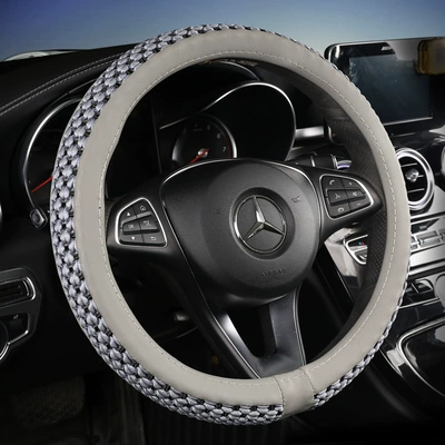 Ice Silk Breathable Anti-Slip Steering, Steering wheel cover