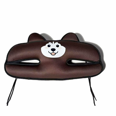 Motorcycle Child Seat Anti-Collision: Elektromobil üçün bamper qoruyucu yastıqlar - anti-collision-head-brown-dog-extended-50cm-x-24cm-anti-collision-headrest