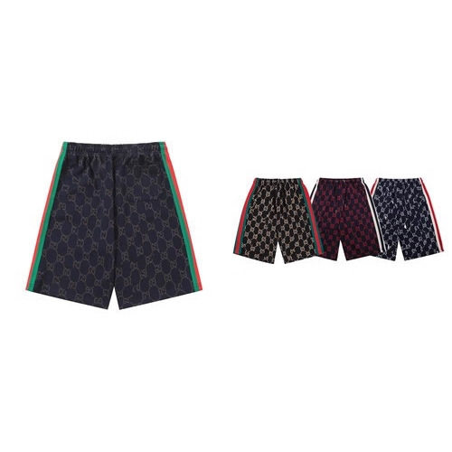 Cross-Border 25Ss Stylish Shorts Luxury Full-Print Shorts Classic Fashion Trend Loose Casual Shorts