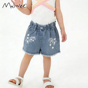 �羳malwee���bgirls' jeans�¿�W����Сͯţ��ѝ�ɐ�СŮ��ѝ��