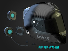 跨境新款私模盔蓝牙耳机 蓝牙5.0耳麦一体式头盔内置骑手无线耳机
