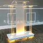 亚克力加宽商业发光演讲台