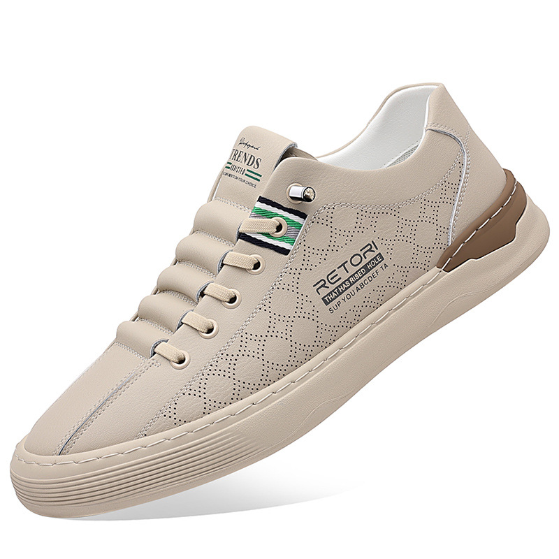 Zapatillas de deporte, malla de verano para hombre, zapatos blancos transpirables, zapatillas de deporte de tendencia, zapatos deportivos casuales cómodos y versátiles, venta al por mayor gratuita