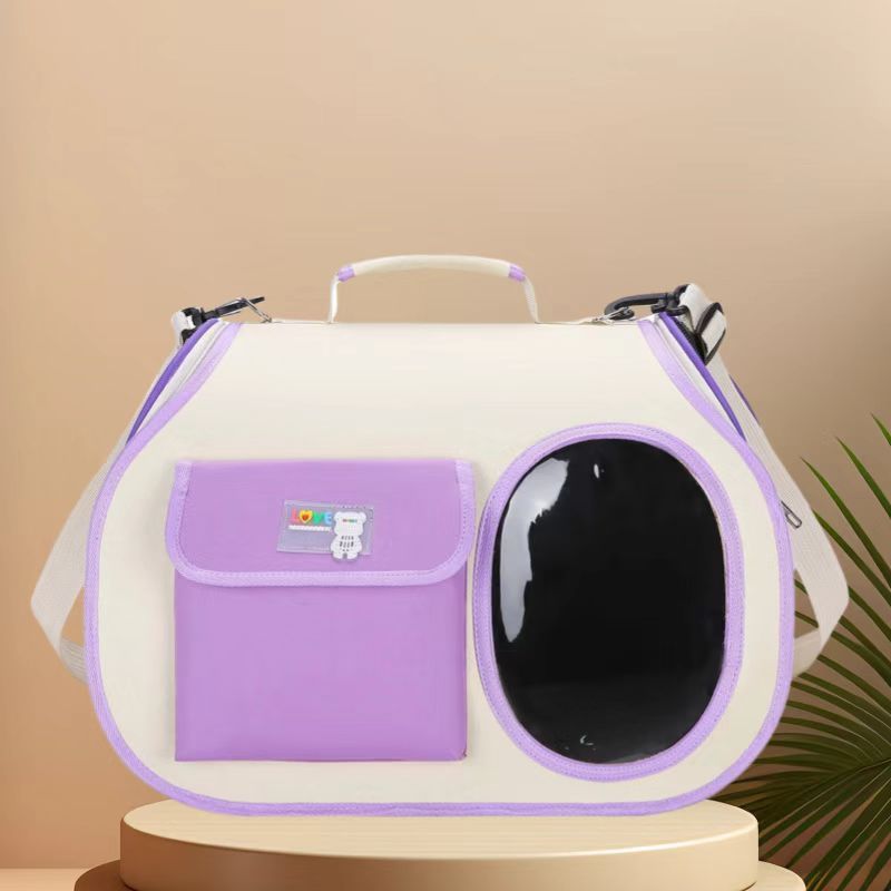 猫バッグペットショルダーバッグ外出携帯ペットバッグ通気性大空間猫犬共通バッグ小型犬旅行バッグ|undefined