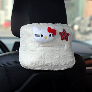 hellokitty avtomobil salfet qutusu, cizgi filmi salfet çantası, asma bəzək