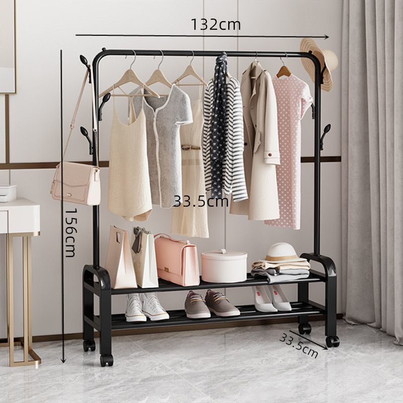 [단극 더블 레이어] 엘레강트 블랙 150cm