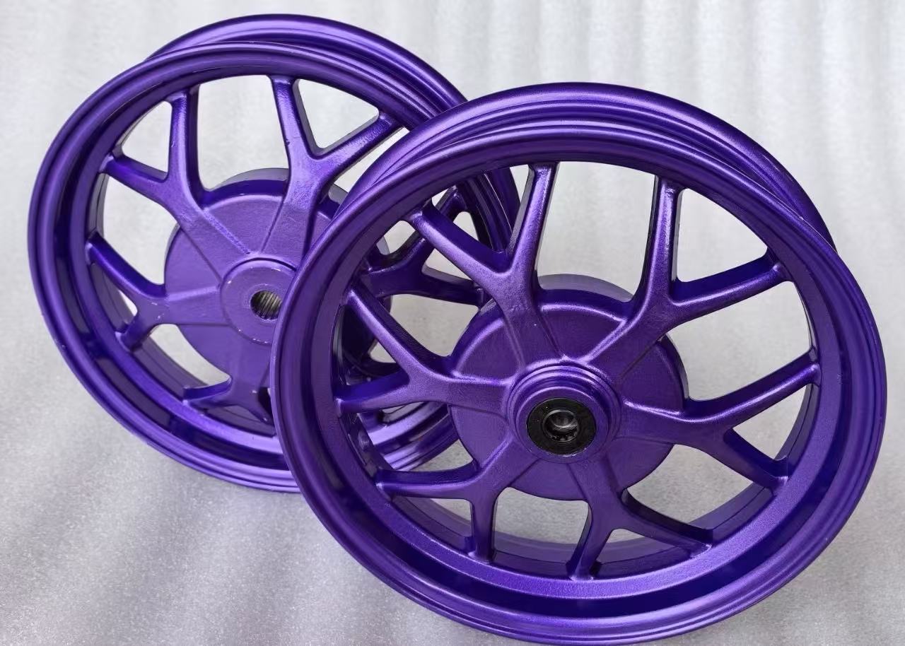 10inch Aluminum Wheels Suitable for Jog50 Motorcycle Wheels Dio18/28 Series Zx34/35/38/56 Series Z4 Manufacturer
