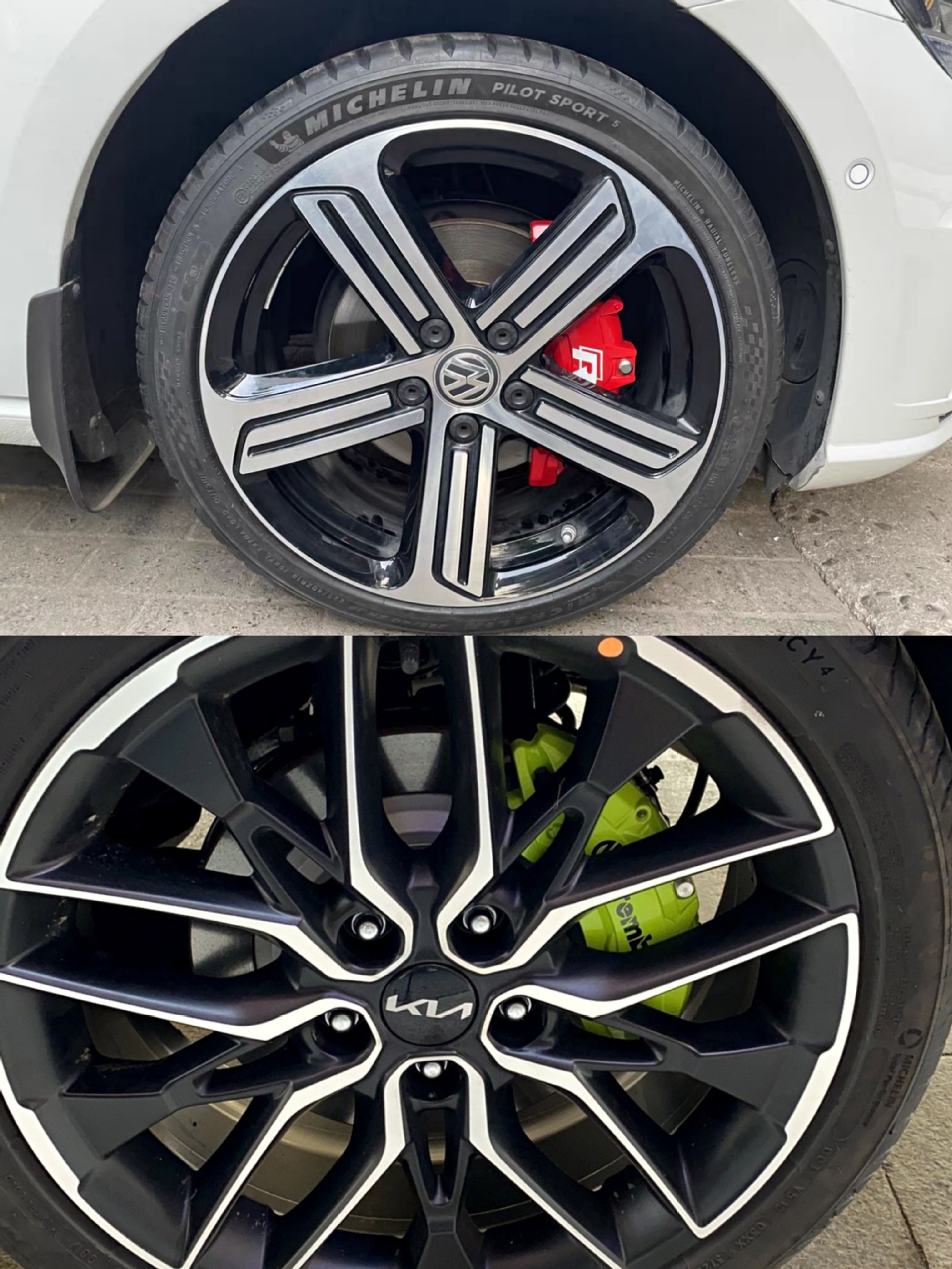 Suitable for BMW, Audi, Honda, Toyota, Volkswagen and other wheel brake modification special aluminum alloy caliper cover abalone shell