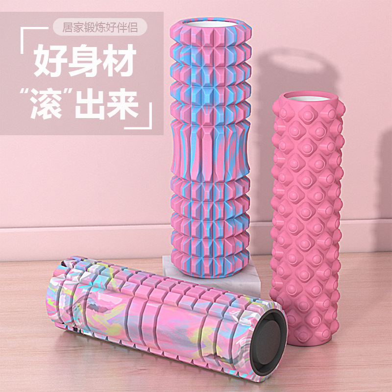 Foam shaft massager floating-point mace combination high hardness muscle relaxation professional thin calf roller yoga column