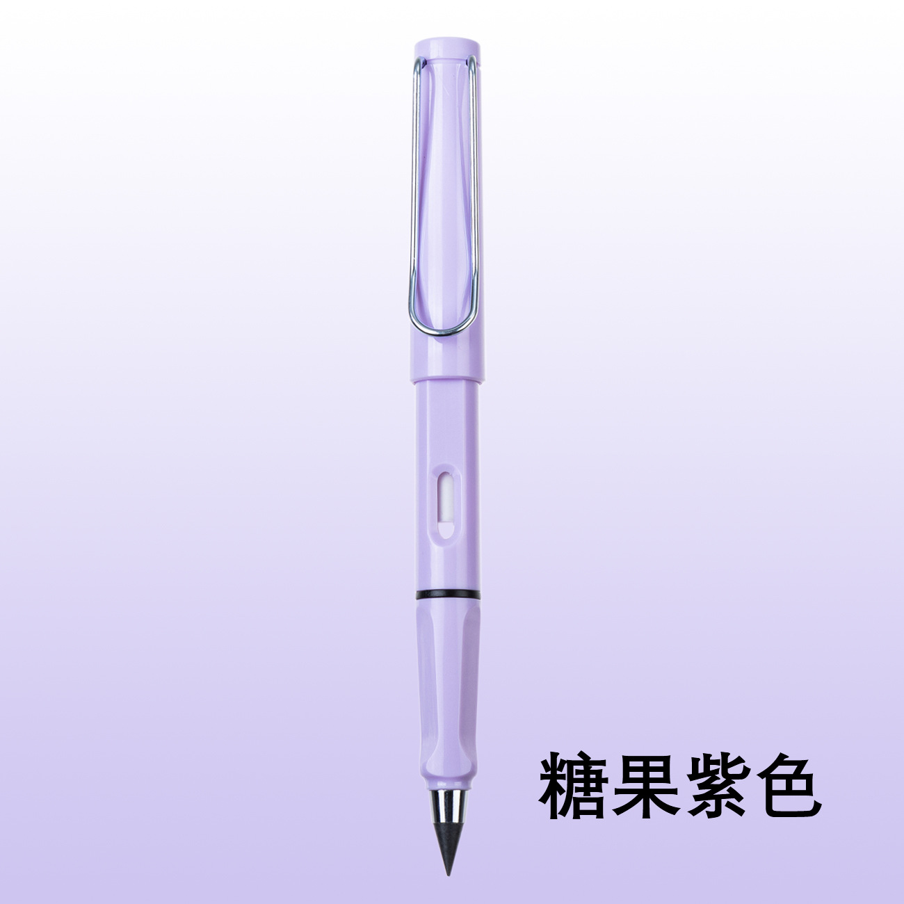 Negro tecnología eterna lápiz no hay necesidad de cortar la tinta estudiante formal práctica pintura no es fácil romper lápiz borrable