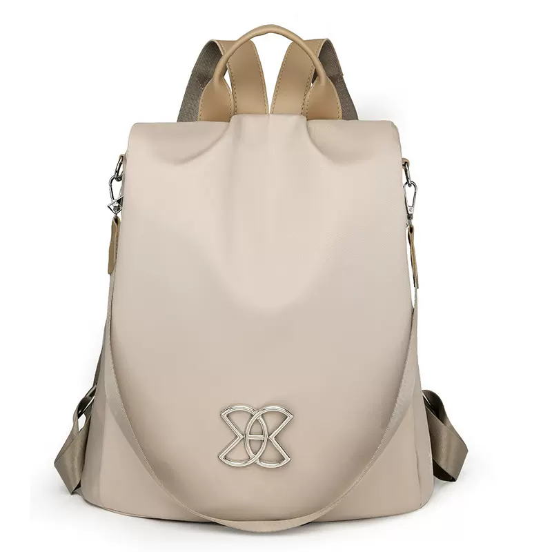 高级感牛津布双肩包女款2024新款轻便防盗休闲旅行包时尚女士背包