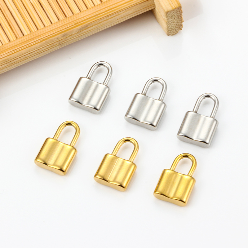 Pendant Jewelry Making Type 1 Piece 304 Stainless Steel Lock Pendant