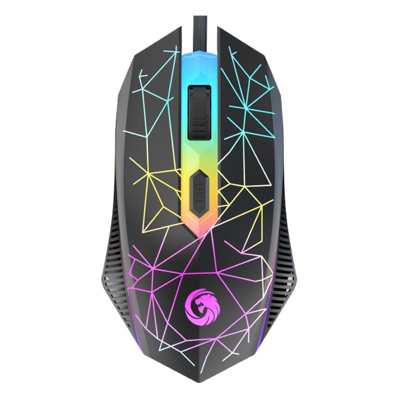 Ratón Gaming P17 con Cable, Interfaz USB, Luz LED, Tableta y PC Universal