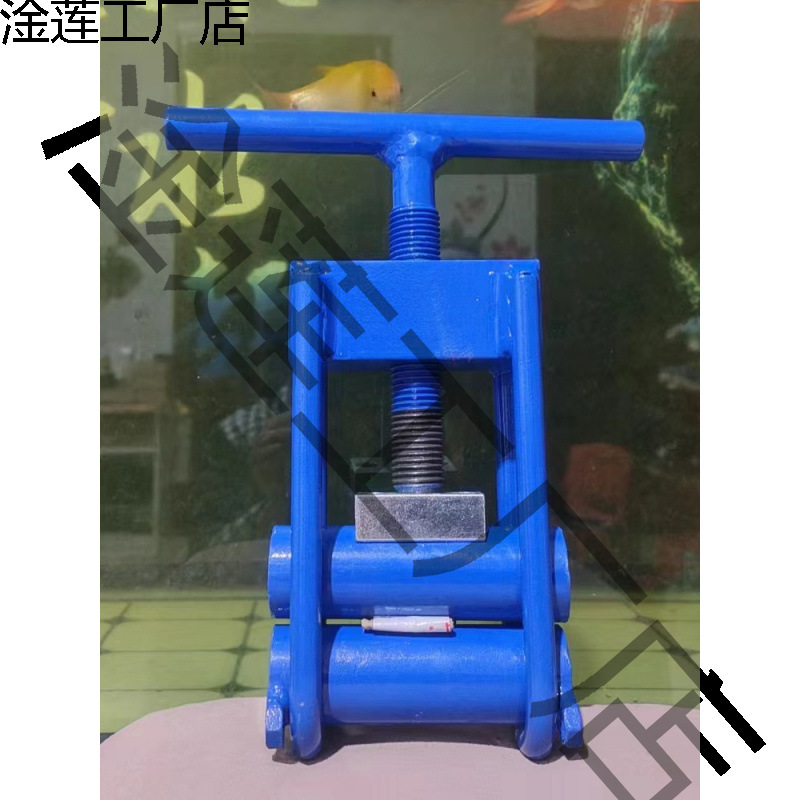 自来水PE管夹止水抢修夹天然气封堵器管夹止气夹截止工具扁器