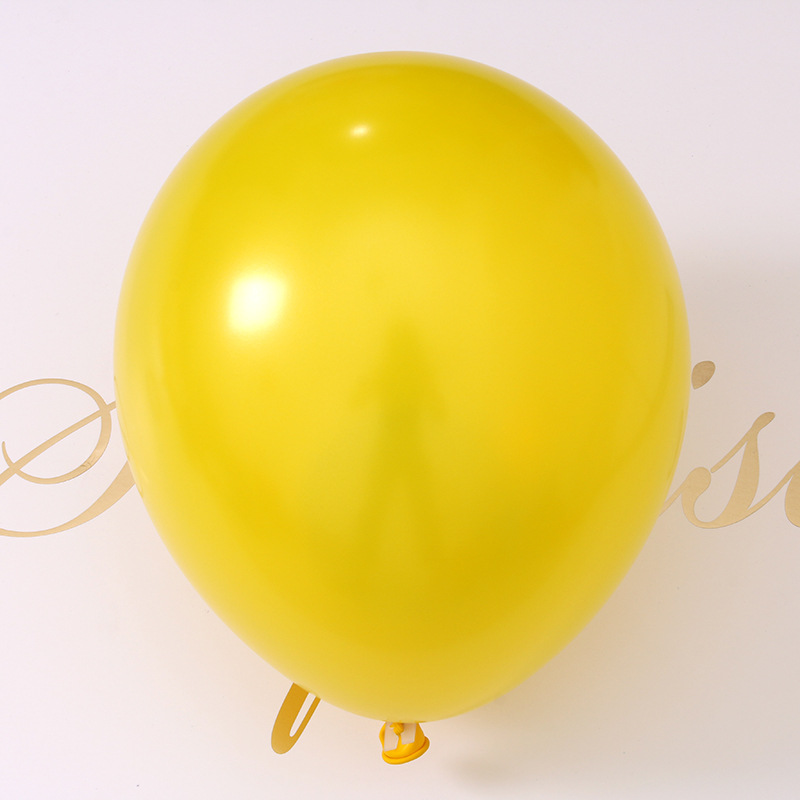 Globo de látex espesado perla globo redondo de la habitación de la boda Globo de decoración de boda al por mayor transfronterizo 1,2G