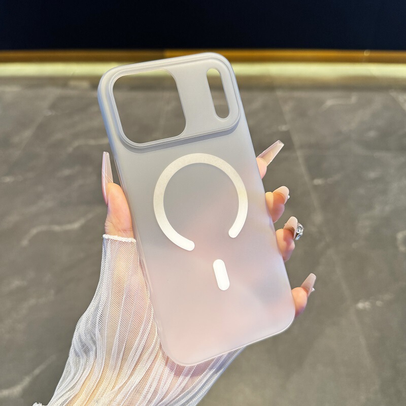 适用iPhone17PROMAX手机壳渐变冰雾磁吸苹果17磨砂PC防摔保护套16|undefined