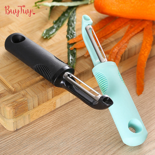 Rubber and plastic comfortable handle peeler melon peeler household multi-purpose peeler melon and vegetable peeling knife kitchen tool