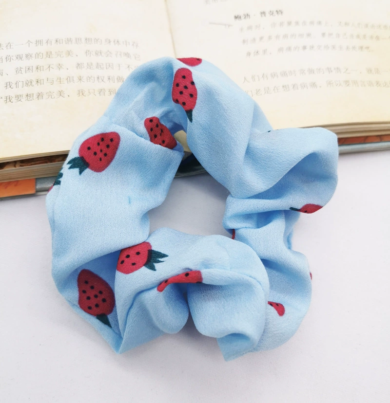 Корея волосы прожиг large intestine hair ribbon полосы галстук голова верёвка сеть красный девочка полный жир кишечника шарик волосы кольцо оптом