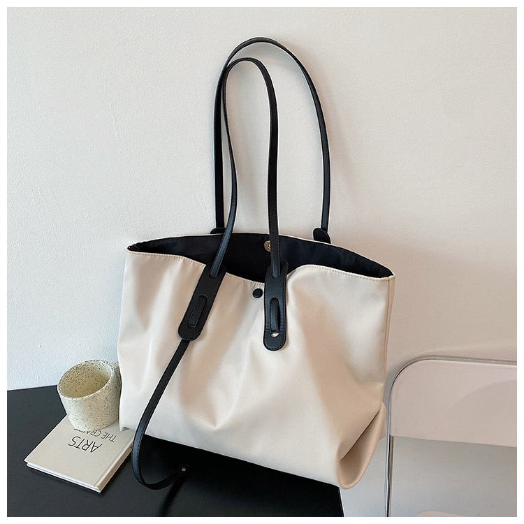 Women's Large Capacity Bag Women's New Fashion All-match Shoulder Tote Bag Casual Simple Oxford Cloth Handbag display picture 35