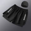 Trousers, swimming cap