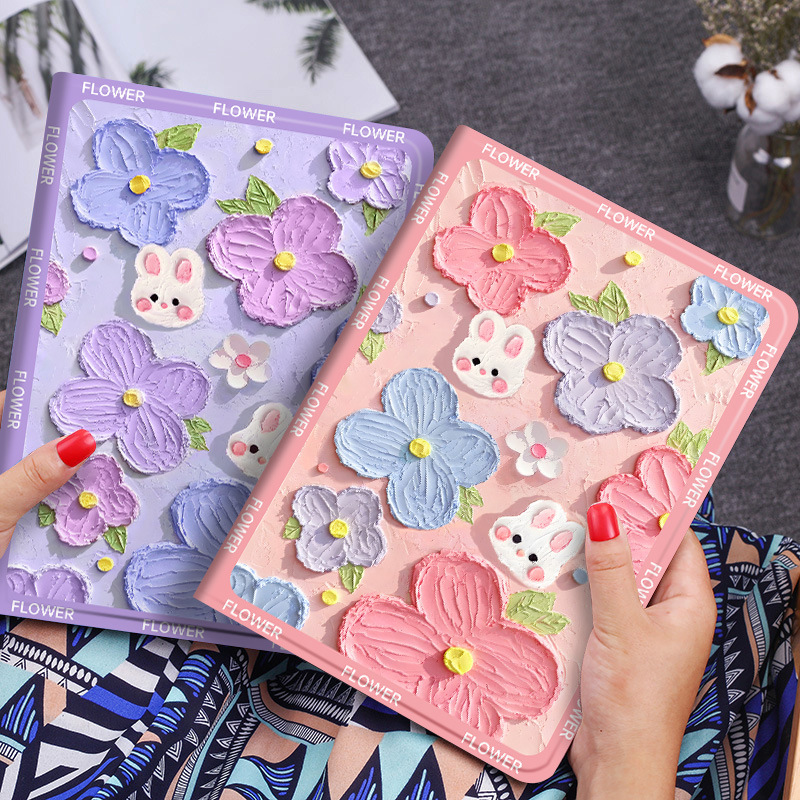 Suitable for ipadAir2 protective case 9.7 inch air1 all-inclusive ipad9 generation silicone tape pen slot 17/18-