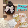 children bow Hairpin lovely the republic of korea The Little Princess Card issuance Headdress Little Girl Ball Hair Jewelry