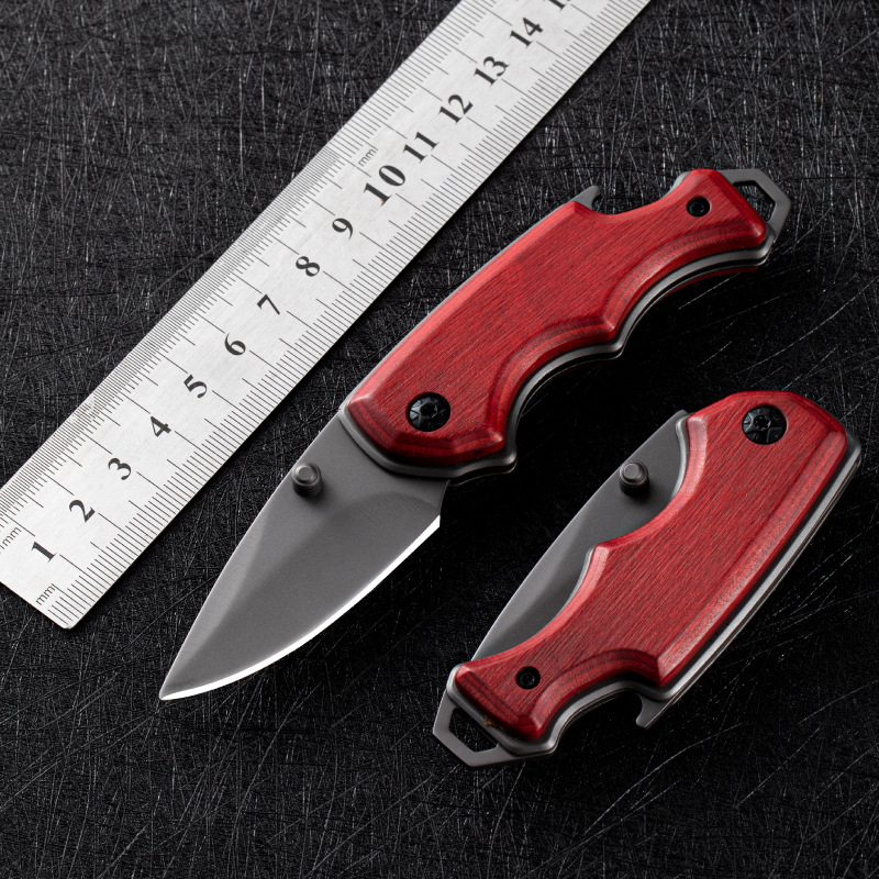 户外刀迷你随身小刀军刀防身折刀野外求生折叠刀锋利多功能水果刀