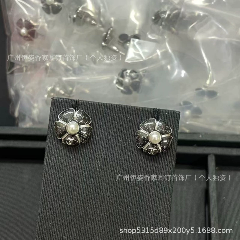 Сережки-перлы с буквами, аксессуар, стиль Chanel, высококачественный стиль, образец серебро 925