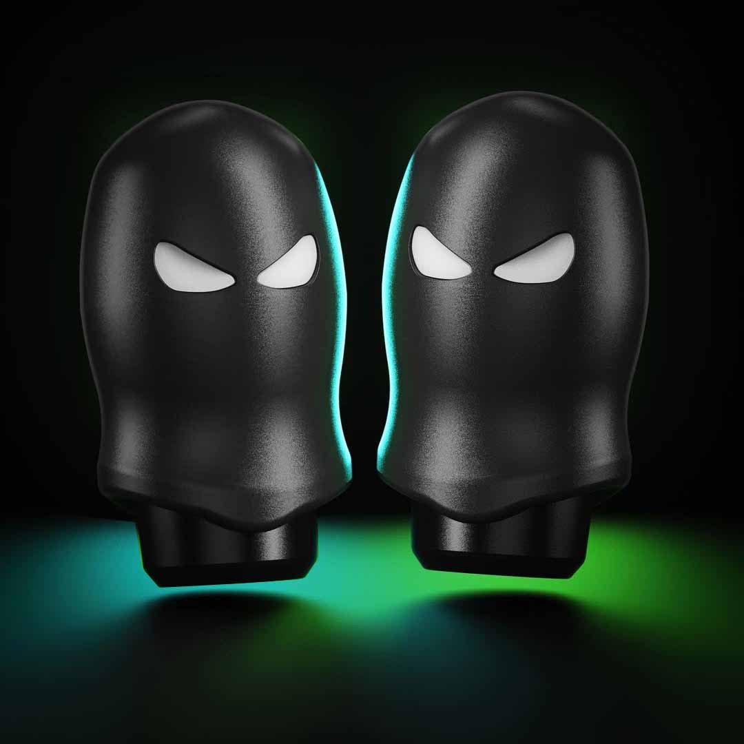Halloween Black Ghost Car Modified Shift Lever Head Car Manual Gear Shift Handle Universal Shift Lever