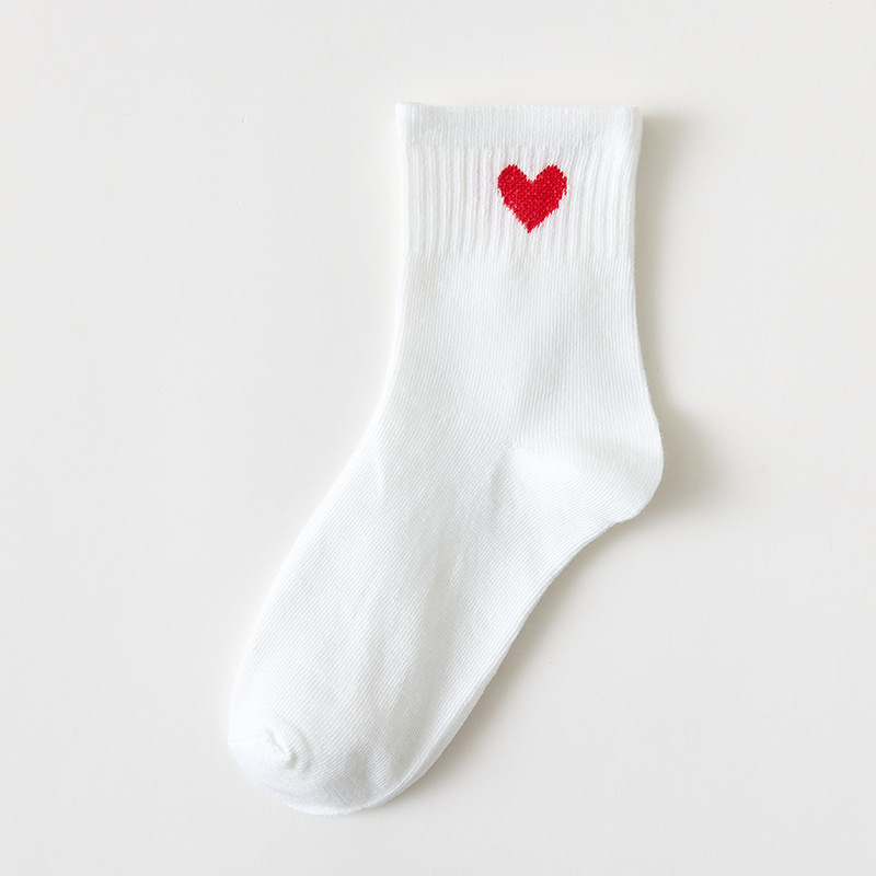 Calcetines de mujer de primavera y verano a media pantorrilla longitud calcetines de mujer japoneses lindos divertidos ojos grandes expresión a media pantorrilla medias de sueño fábrica al por mayor