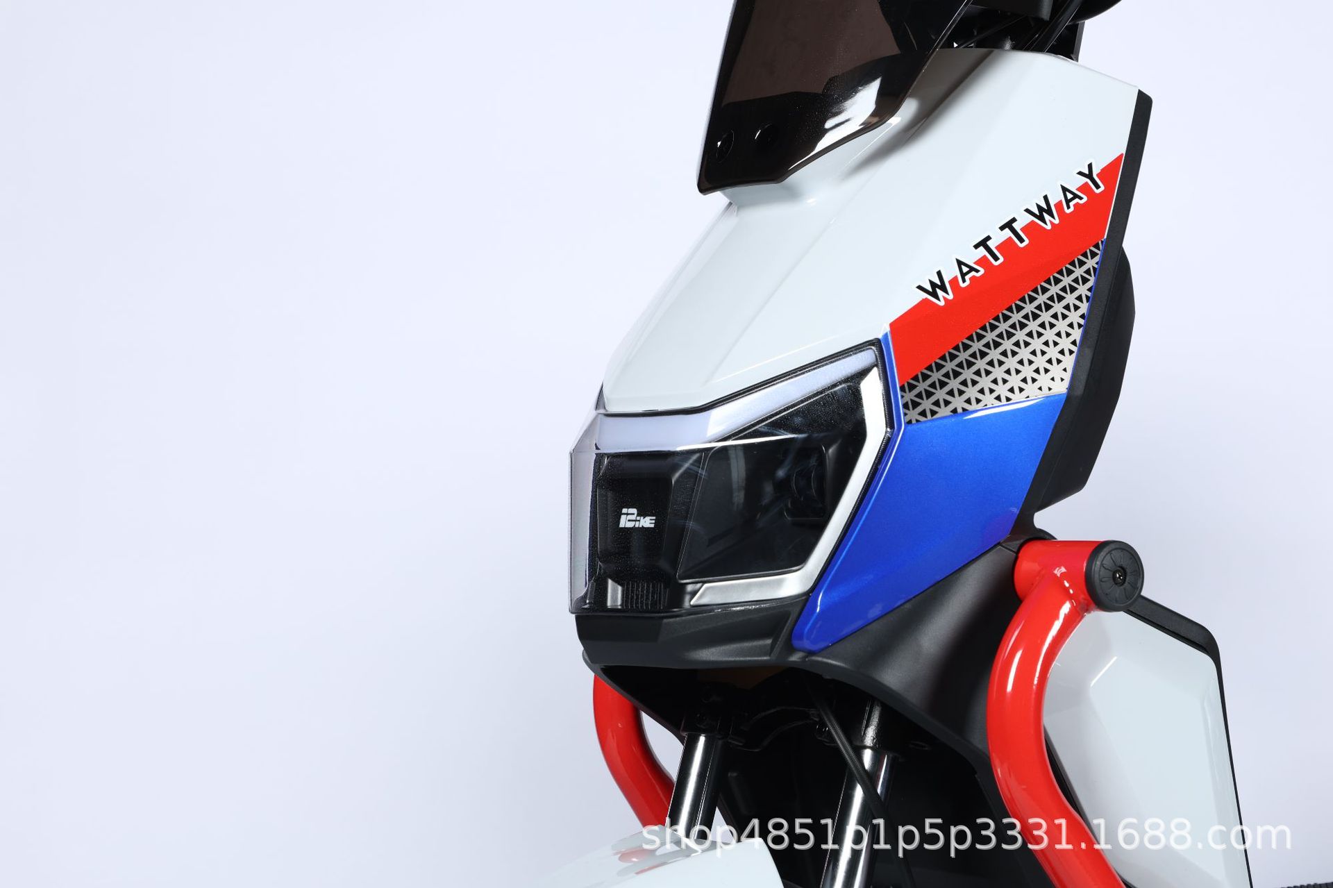 New Foreign Trade Model: Wolf Warrior Electric Motorcycle, Adult Two-Seater Electric Scooter, Exclusively for Export, Factory Wholesale
