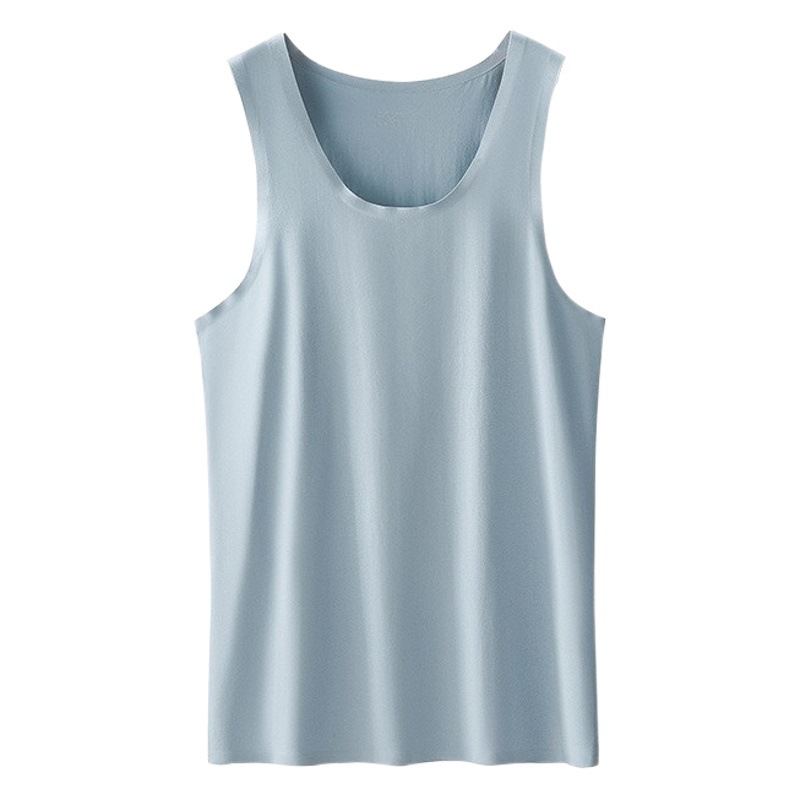 60 modal algodón primavera y verano Chaleco de los hombres sin costuras deportes ropa interior sin mangas todo partido en stock