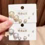 新品镶锆石春季百搭耳环