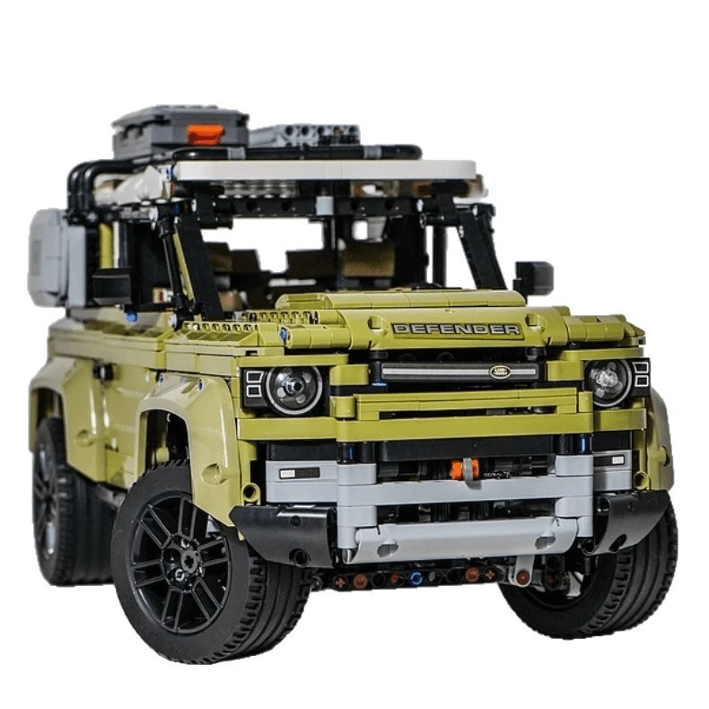 レゴブロックランドローバーディフェンダー1:8オフロード車大人の難しい大型男の子組み立ておもちゃ卸売と互換性があります。|undefined