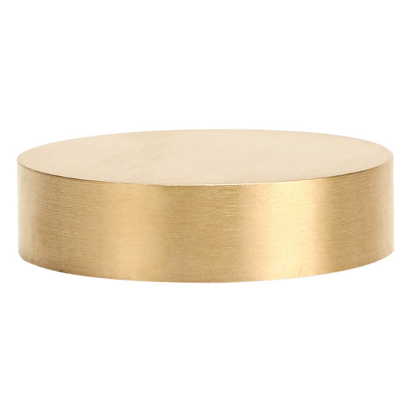 Твердая латунная креативная круглая линейка Пресс-папье из чистой меди Учебная каллиграфия Медная пресс-бумажная полоса Античный металлический пресс Бумага Xuan