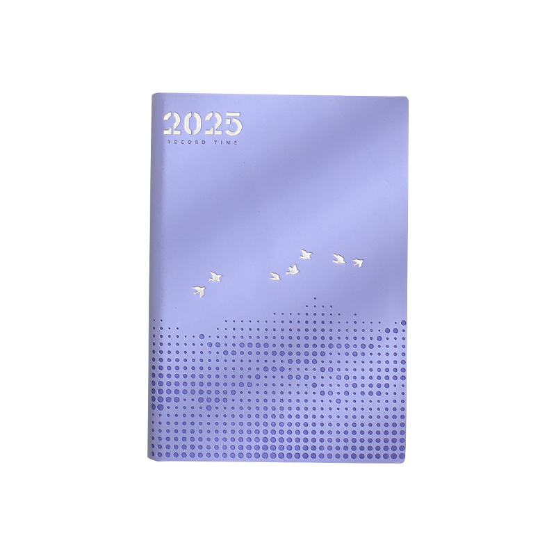 2025 일정 플래너 노트북 비즈니스 오피스 시간 관리 데일리 페이지 심플 분위기