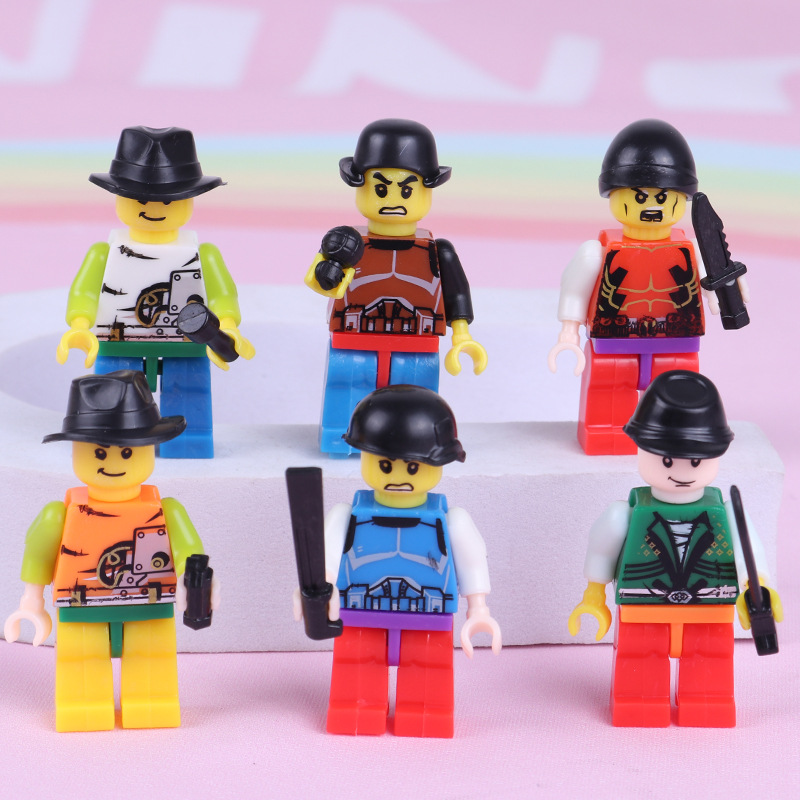 Muñecas ensambladas, bloques de construcción, jardín de infantes, regalos pequeños, recompensas para niños, cajas ciegas, bolsas ciegas, juguetes, rompecabezas