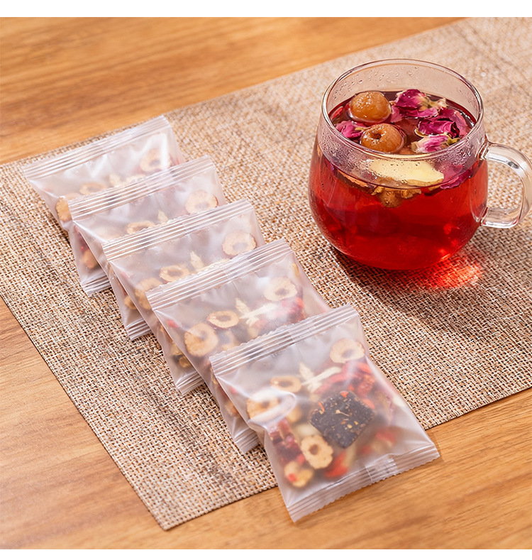 Rose Longan Ginger Jujube Tea Gift Box Gui Yuan Jiang Zao Cha Wedding Favor Herbal Tea preparation