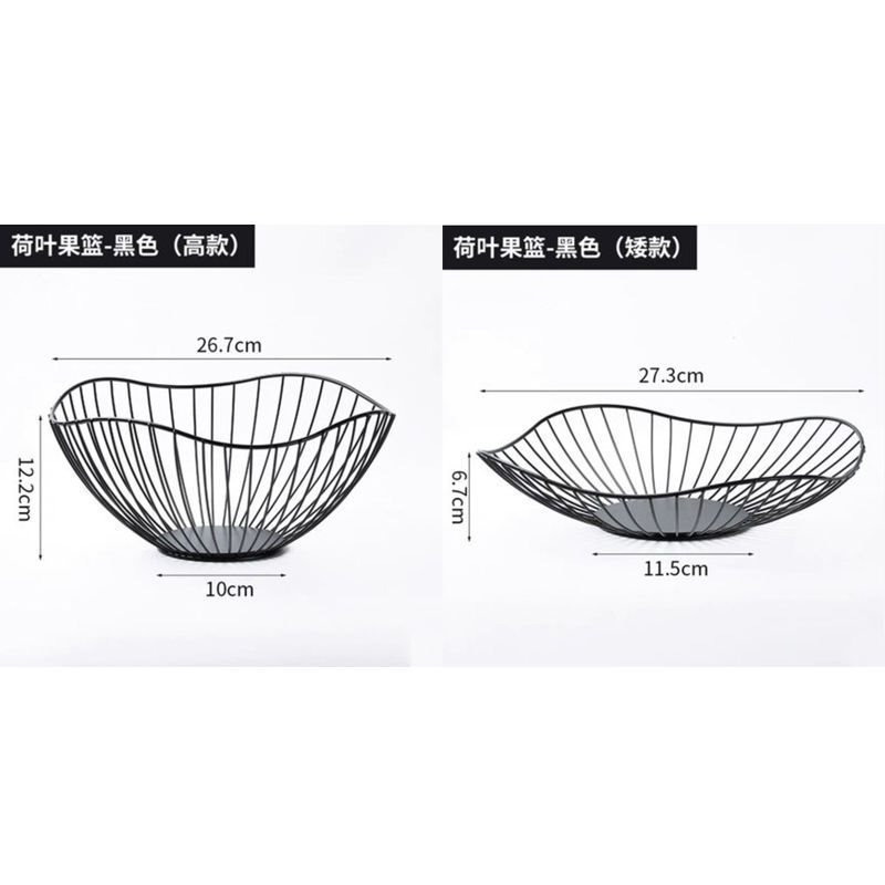 & Affordable two-pack: lotus leaf tall model in black + short model in black****