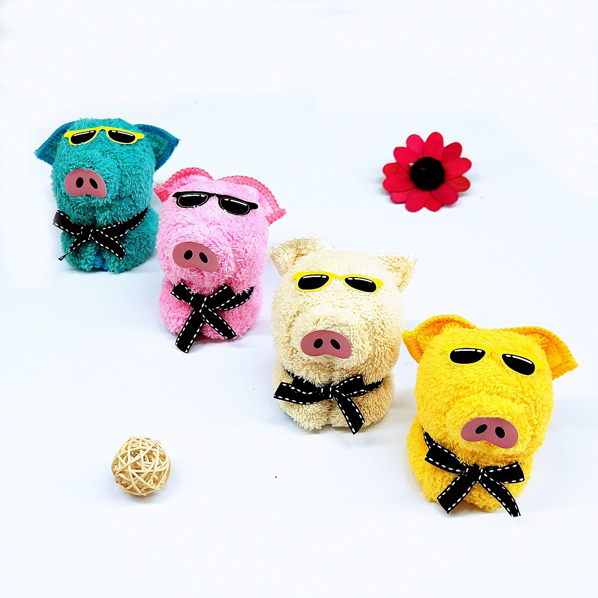 Продвижение продвижения свиньи в форме Свиней подарка полотенца небольшого творческое может сделать логотип