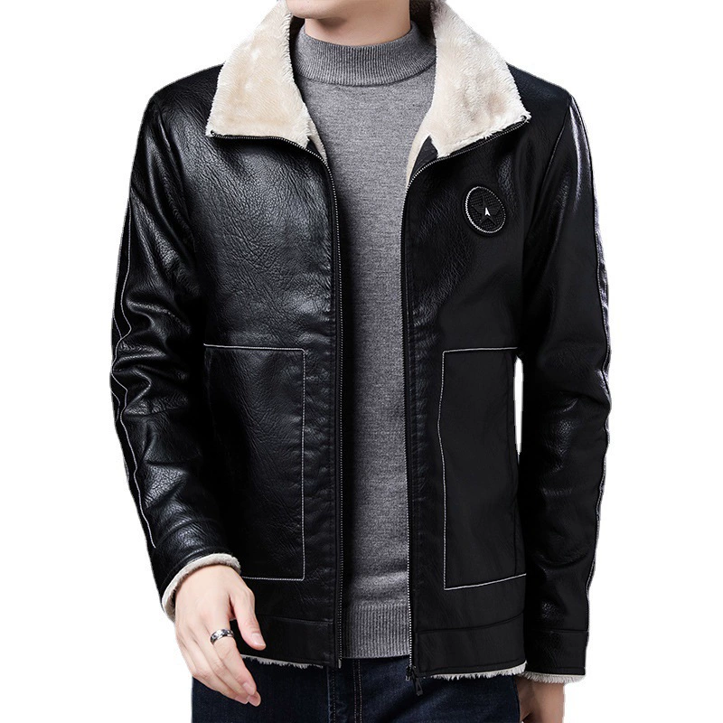Мужская флисовая зимняя куртка, 2023, усиленная теплотой
