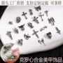 克罗心朋克风跨境美甲配件