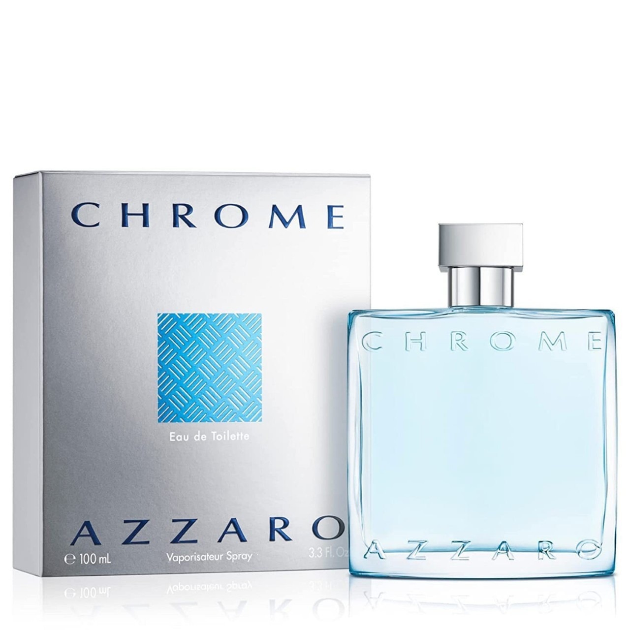 El explosivo transfronterizo azzaro Chrome salsa legendario elemento de cromo para hombres perfume ligero fresco para hombres 100m