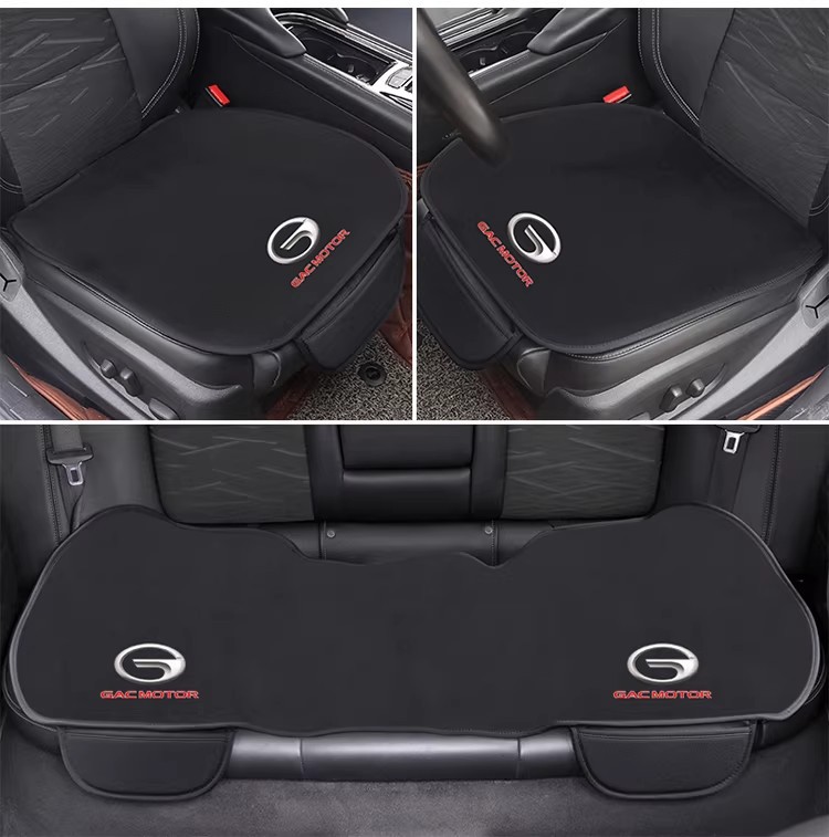 Flannel Car Seat Cushion Winter Plush Universal Car Seat Cover Suede Warm Non-Slip Car Seat Cushion Cover