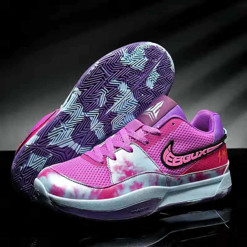 Zapatillas de baloncesto Durant KD15 de corte bajo combate real hombre cojín de aire resistente al desgaste amortiguador transpirable zapatillas de deporte con sonido de fricción zapatos de mujer image 13