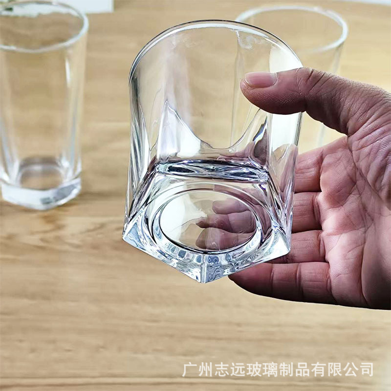 Five Corner Cup Transparent Glass Beer Cup Fruit Juice Drink Cup Restaurant Bar KTV Wine Cup Thickened Whisky Cup Five Corner Cup Transparent Glass Beer Cup Fruit Juice Drink Cup Restaurant Bar KTV Wine Cup Thickened Whisky Cup