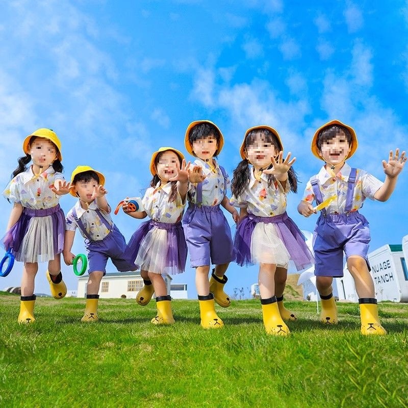 六一儿童演出服小学生运动会开幕式啦啦队幼儿园毕业照班服表演服