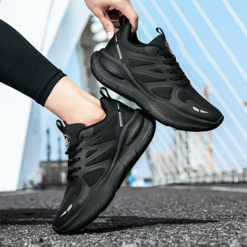 Cross-border Men's Shoes Mesh Breathable Sports Shoes Non-slip...