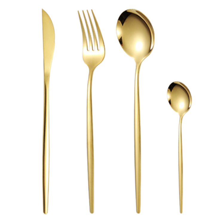 Set di posate nordiche in acciaio inox 4 pezzi coltello cucchiaio_voghion.com