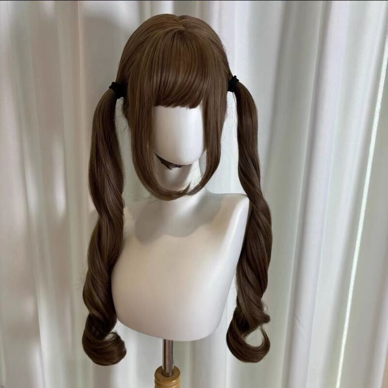 Yiduo Wig Female Long Hair Lolita 80cm Long Curly Hair Extended Style Sweet Wig Female Full Headgear